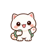Off to School sticker from School Days