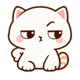 Side Eye sticker from Chat Reactions