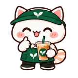 Iced Coffee Ready sticker from Service Crew
