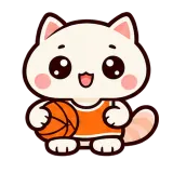 Tiny Basketball MVP sticker from Trending Picks