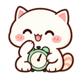 Still Waiting sticker from Cream Cat