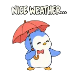 Weather Expert sticker from Awkward Penguin
