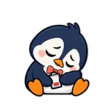 Social Battery Empty sticker from Awkward Penguin
