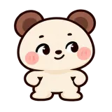 Sassy Little Look · Funny Bear sticker from Express Yourself