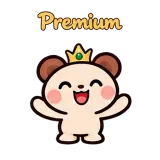 Premium · Funny Bear sticker from Chat Reactions