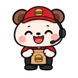 Drive-Thru Shift sticker from Little Bear Laughs
