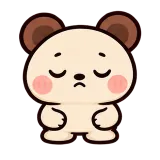 Facepalm · Brown Bear sticker from Express Yourself