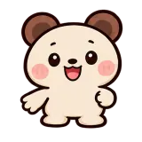 Bye Wave · Brown Bear sticker from Express Yourself