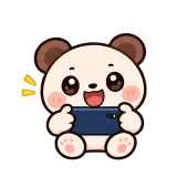 Mobile Game Mode sticker from Little Bear Laughs