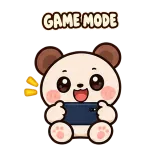 Mobile Game Mode sticker from Little Bear Laughs