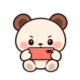 Mobile Victory sticker from Little Bear Laughs