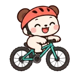 Trail Rider sticker from Little Bear Laughs