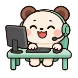 In a Match sticker from Little Bear Laughs