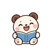 Big Sigh sticker from Little Bear Laughs