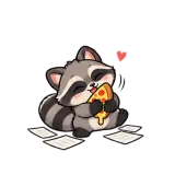 Priorities sticker from Raccoon Decisions
