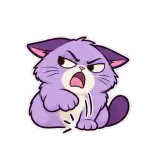 Airplane Mode sticker from Drama Cat