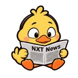 NXT News Reader · Office Duck sticker from Express Yourself