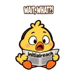 initialreach Reader · Office Duck sticker from Express Yourself