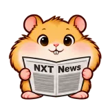 NXT News Reader · Snack Hamster sticker from Express Yourself