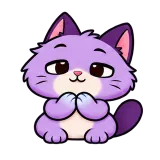 Freezing Hands · Drama Cat sticker from Express Yourself