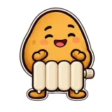 Home Heater · Potato sticker from Express Yourself