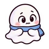 Brr, I'm Cold · Soft Ghost sticker from Express Yourself