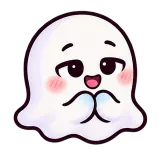 Freezing Hands · Soft Ghost sticker from Express Yourself