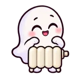 Home Heater · Soft Ghost sticker from Express Yourself