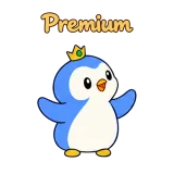 Premium · Awkward Penguin sticker from Chat Reactions