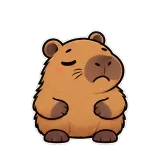 Ugh · Capybara sticker from Express Yourself