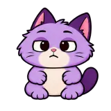 Rolling Eyes · Drama Cat sticker from Express Yourself