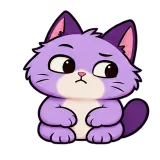 Side Eye · Drama Cat sticker from Express Yourself