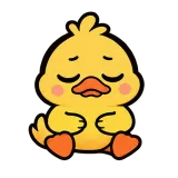 Ugh · Office Duck sticker from Express Yourself