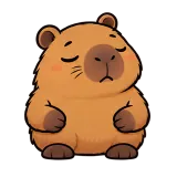 Facepalm · Capybara sticker from Express Yourself
