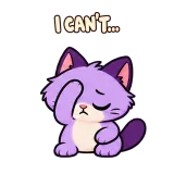 Facepalm · Drama Cat sticker from Express Yourself