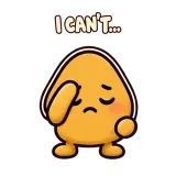 Facepalm · Potato sticker from Express Yourself