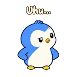 Uhu… · Awkward Penguin sticker from Chat Reactions