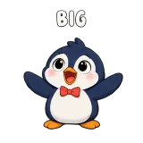 Big · Awkward Penguin sticker from Express Yourself