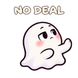 NO DEAL · Soft Ghost sticker from Express Yourself