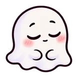Sigh · Soft Ghost sticker from Express Yourself