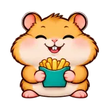 Fries Make Me Happy sticker from Trending Picks