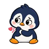 Ouch! · Awkward Penguin sticker from Express Yourself