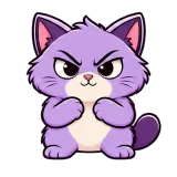 Push · Drama Cat sticker from Express Yourself