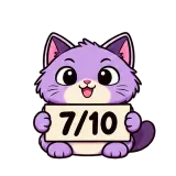 7/10 · Drama Cat sticker from Chat Signs