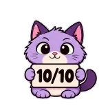 10/10 · Drama Cat sticker from Chat Signs