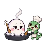 You Are Cooked · Soft Ghost sticker from Express Yourself