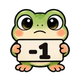 -1 · Tiny Frog sticker from Chat Signs