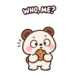Sneaky Snack sticker from Little Bear Laughs