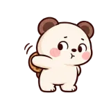 Sneaky Snack sticker from Little Bear Laughs