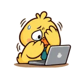 Reply All Regret sticker from Duck at Work